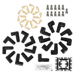 ACCEL - ACCEL 4041K Universal Super Stock Spark Plug Wire Set 90-DEG Boots 8mm Black - Image 9