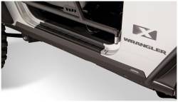 Bushwacker - Bushwacker Trail Armor Rocker Sill Protectors Black for Jeep JK 2DR 14011 - Image 2