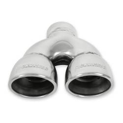 Flowmaster - Flowmaster 15369 Exhaust Pipe Tip Dual Rolled Angle Polished Stainless Steel - Image 3