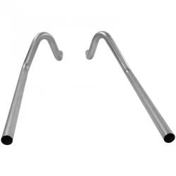 Flowmaster - Flowmaster 15816 Prebent Exhaust Tailpipe Kit 2.5" Rear Exit PAIR Aluminized - Image 2