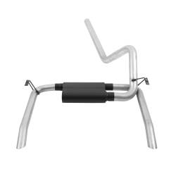 Flowmaster - Flowmaster 17133 American Thunder Cat-Back Exhaust System Aluminized - Image 2