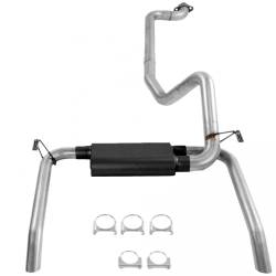 Flowmaster - Flowmaster 17143 American Thunder Cat-Back Exhaust System Aluminized - Image 3