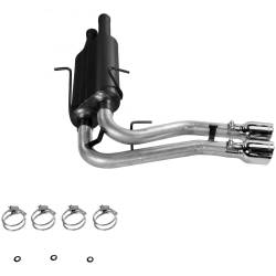 Flowmaster - Flowmaster 17367 American Thunder Cat-Back Exhaust System Aluminized - Image 3