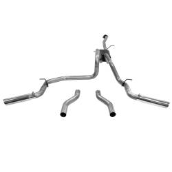 Flowmaster - Flowmaster 17428 American Thunder Cat-Back Exhaust System Aluminized - Image 3