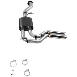 Flowmaster - Flowmaster 17392 American Thunder Cat-Back Exhaust System Aluminized - Image 3