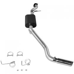 Flowmaster - Flowmaster 17360 Force II Kit Cat-Back Exhaust System Aluminized - Image 3