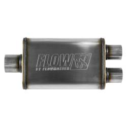 Flowmaster - Flowmaster FlowFX Series 3.0" Center/Dual Muffler-Stainless 72198 - Image 2