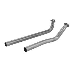 Flowmaster 81068 Exhaust Manifold Downpipe Kit 2.5" Dia. PAIR Stainless