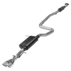 Flowmaster 817784 American Thunder Cat-Back Exhaust System 14-17 Fiesta ST