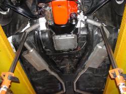 Flowmaster - Flowmaster 817413 Header-back Exhaust System 2.5" Dual Side Exit No Mufflers - Image 3