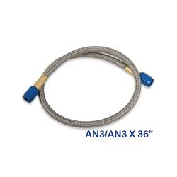 NOS/Nitrous Oxide System - NOS 15070NOS Stainless Steel Braided Hose - Image 1