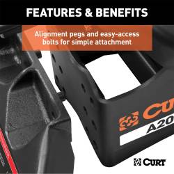 CURT - CURT 16540 A20 Fifth Wheel Hitch - Image 3