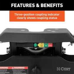 CURT - CURT 16520 Q16 Fifth Wheel Head Unit - Image 5