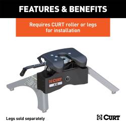 CURT - CURT 16520 Q16 Fifth Wheel Head Unit - Image 6