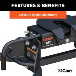 CURT - CURT 16041 E16 Fifth Wheel Hitch Head Unit Fits - Image 3