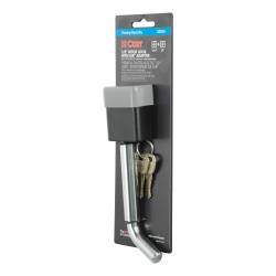 CURT - CURT 23024 Chrome 1/2" Hitch Coupler Lock 5/8" Adapter 1-1/4" or 2" Receiver - Image 2