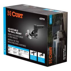 CURT - CURT 45799 Class III/IV Multi Ball Mount - Image 2