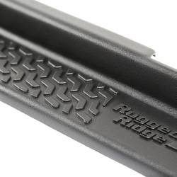 Rugged Ridge - Rugged Ridge All Terrain Door Sill Guards Black for Jeep 2DR 11216.20 - Image 4