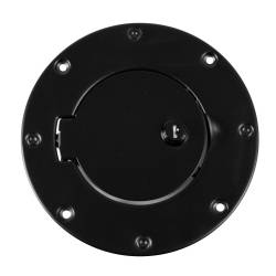 Rugged Ridge 11229.04 Locking Gas Cap Door Black for Jeep Wrangler