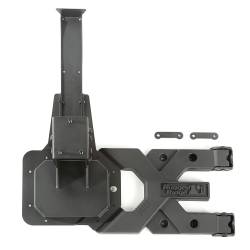 Rugged Ridge - Rugged Ridge 11546.50 Spartacus HD Tire Carrier Kit Black for 07-18 Wrangler JK - Image 1