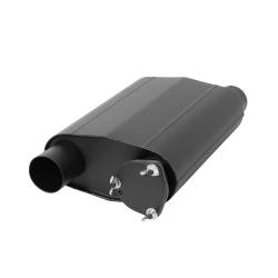 FlowTech - Flowtech 50552FLT Warlock Racing Muffler - Image 1
