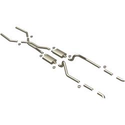 MagnaFlow 15816 Street Series Stainless Xmember-Back System for 67-70 Mustang