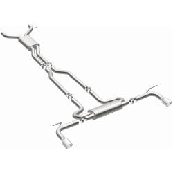 MagnaFlow Exhaust Products - MagnaFlow 15085 Touring Series Stainless Cat-Back System for 07-15 Audi Q7 - Image 2