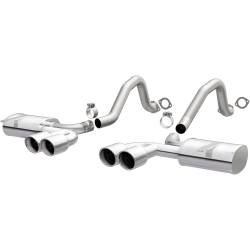MagnaFlow 16732 Street Series Stainless Axle-Back System for 97-04 Corvette