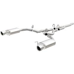 MagnaFlow 19097 Street Series Stainless Cat-Back System for 15-23 Mustang
