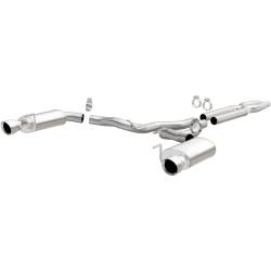 MagnaFlow 19100 Street Series Stainless Cat-Back System for 15-17 Ford Mustang