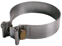 Diamond Eye BC400A Exhaust Clamp 4" Aluminized Torca Band Clamp Diamond Eye