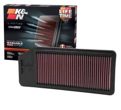 K&N - K&N 33-2276 Drop-In Replacement Air Filter - Image 2