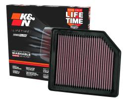 K&N - K&N 33-2342 Drop-In Replacement Air Filter - Image 2