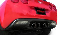 Corsa Performance - Corsa Performance 14164CB1BLK Sport Cat-Back Exhaust System for 06-11 Corvette - Image 4