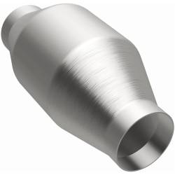 MagnaFlow Exhaust Products - MagnaFlow 59905 Universal Catalytic Converter 9"L x 4"W Round 2.25" - Image 2