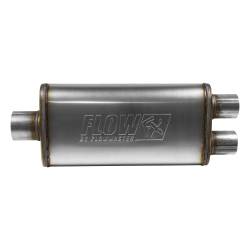 Flowmaster - Flowmaster 72288 Flow FX Muffler 3.0" Center In/2.5" Dual Out Moderate Sound - Image 2