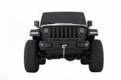 Rough Country Suspension Systems - Rough Country Front Winch Mount for OEM Steel Bumper for Wrangler JL 10652 - Image 2