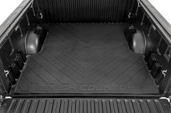 Rough Country Suspension Systems - Rough Country Rubber Truck Bed Mat Black for 22-25 Toyota Tundra 5.7' RCM689 - Image 2