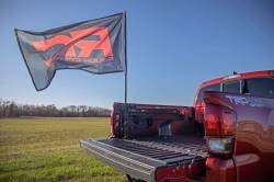 Rough Country Suspension Systems - Rough Country Bed Rail Mount Flag Pole Holder w/Pole Black 117503 - Image 5