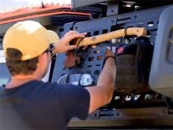 Front Runner - Front Runner Outfitters Pro Bed Cargo Rack 55" Side MOLLE Panel Black PBAC013 - Image 4