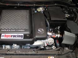 HPS Performance - HPS 827-601P Polished Air Intake Kit for 07-13 Mazda Mazdaspeed 3 2.3L - Image 2