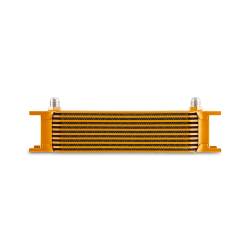 Mishimoto - Mishimoto MMOC-10-8GD Universal 10-Row Oil Cooler -8AN Gold - Image 2
