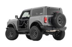 Rough Country Suspension Systems - Rough Country Front Steel Tube Doors Black 21-25 Ford Bronco 2DR 10659 - Image 2
