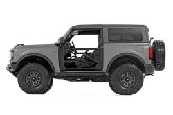 Rough Country Suspension Systems - Rough Country Front Steel Tube Doors Black 21-25 Ford Bronco 2DR 10659 - Image 3