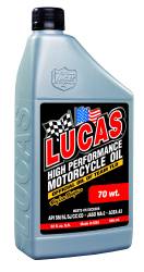Lucas Oil Products - Lucas Oil Products 10714 70 wt. Motorcycle Oil 1 Quart - Image 1