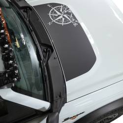 IAG Performance - IAG Performance IAG-BDY-F2084 Front Hood Graphic Compass Design - Image 2