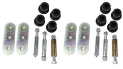 Rust Buster Frameworks - Rust Buster RB2068 Front/Rear Spring Shackles Pair for 87-95 Jeep Wrangler YJ - Image 4