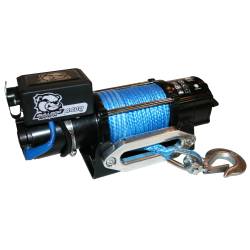 Bulldog Winch - Bulldog Winch 15020 4400lb Trailer Utility Winch 50' Synth Rope Hawse Fairlead - Image 2