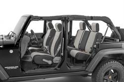 Diver Down - Diver Down 14167-2059 Seat Cover for 08-10 Wrangler JK 4DR Gray Neoprene Pair - Image 1