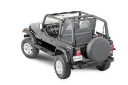 MasterTop - MasterTop 14407035 Zip Down WindStopper for 80-06 Jeep CJ 87-06 Wrangler TJ/YJ - Image 2